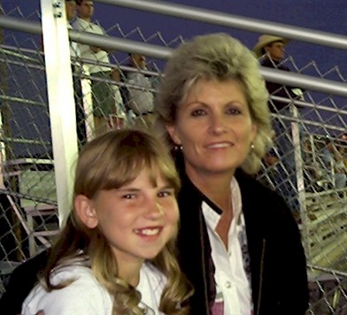 Carol & daughter Shaney at '02 Spring Rodeo